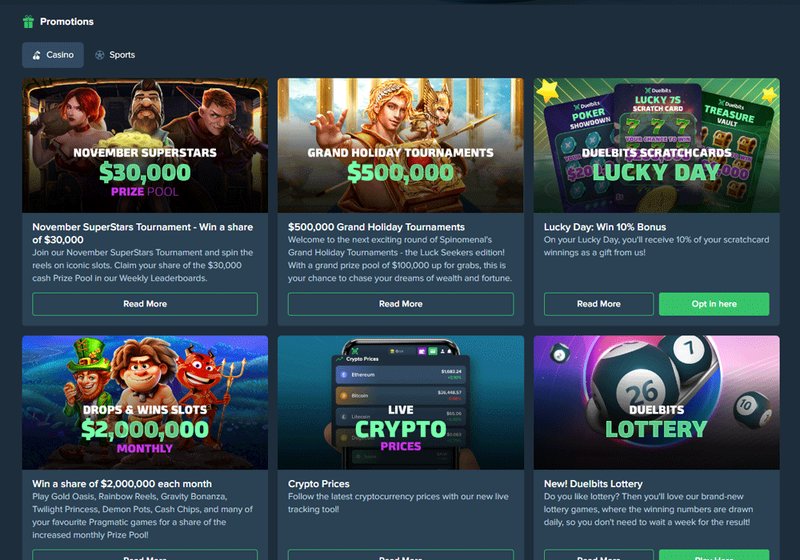 The GameWise's Take on Duelbits Casino Bonuses - overview